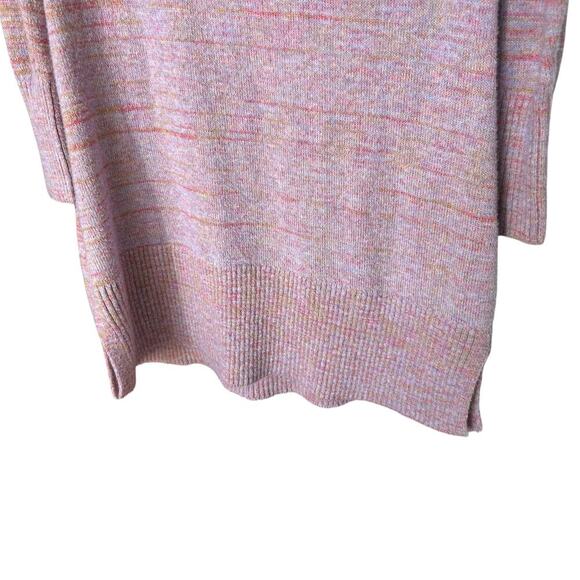 Daily Practice Anthropologie Women's Pink Hooded Knit Sweater Dress Size Small - Picture 8 of 8
